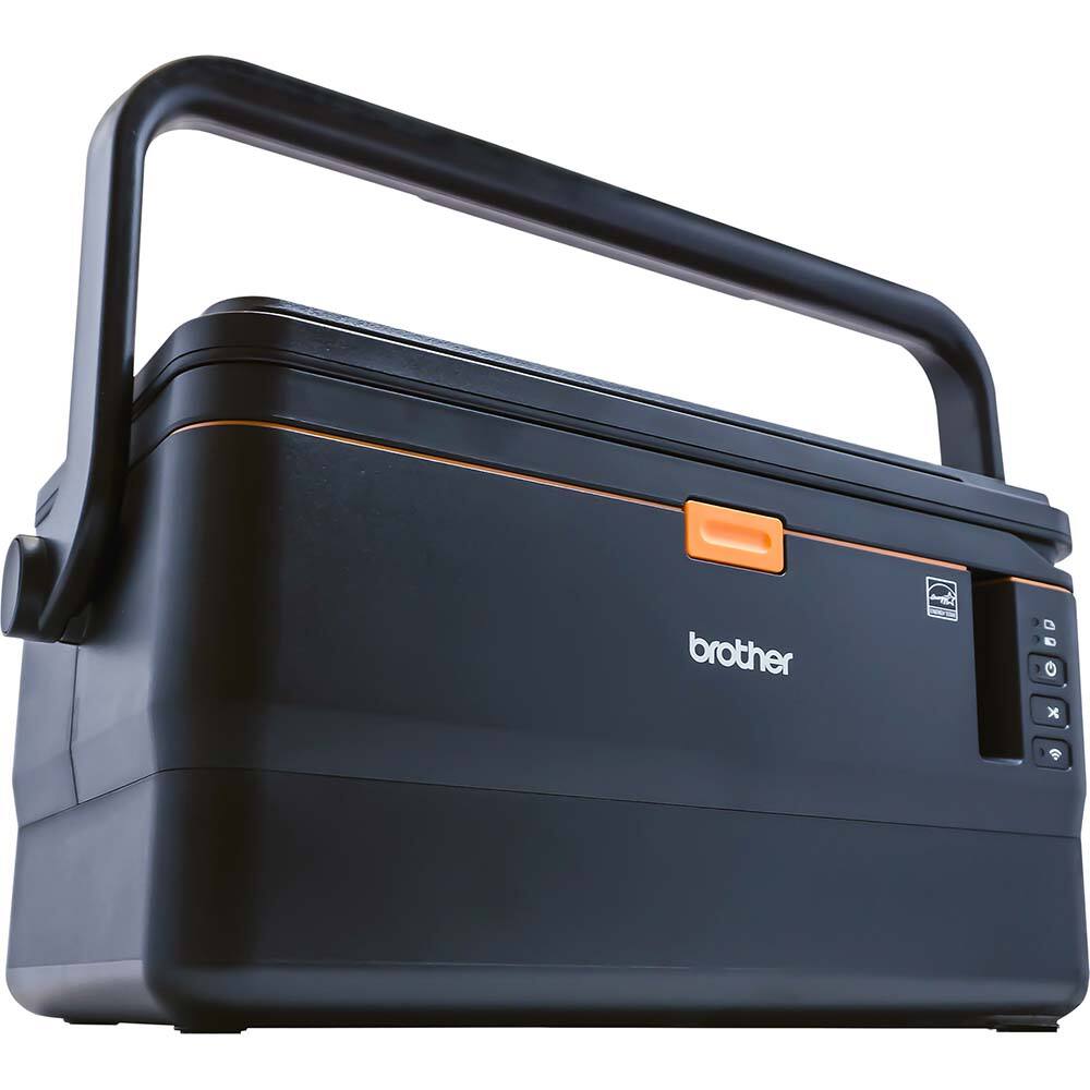 Brother - Electronic Label Makers; Type: Wireless Label System ; Power Source: 24V DC 2.65A AC Adaptor; Rechargeable Lithium-Ion Battery ; Resolution: 360 ; Contents: Label Printer; Tape (TZe261); Rechargeable Lithium-Ion Battery (PA-BT-4000LI); USB Cabl - Exact Tool & Supply