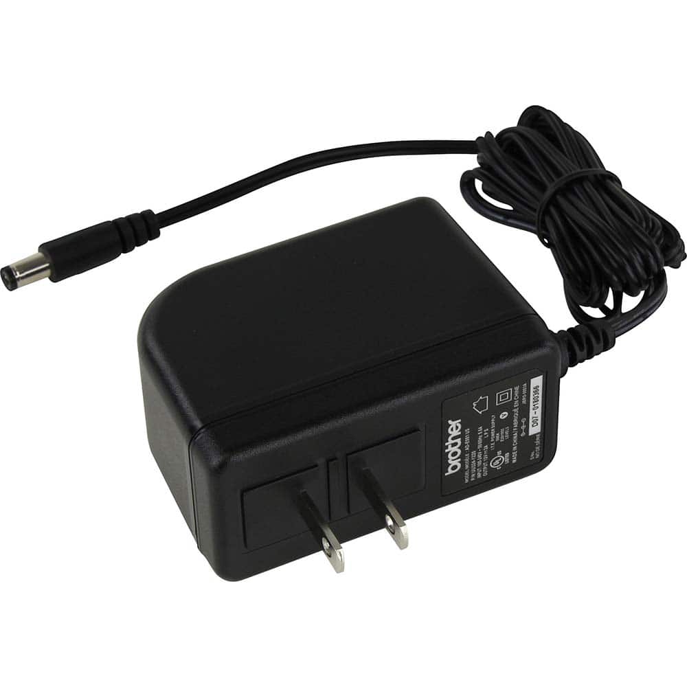 Brother - Label Maker & Tape Accessories; Type: AC Power Adapter ; For Use With: PT-D400; PT-D400AD; PT-D400VP; PT-D450; PT-D600; PT-D600VP; PT-E300; PT-E500; PT-E550W; PT-H300; PT-H300LI; PT-H500LI; PT-P700; PT-P750W; PT-P750WVP Printers - Exact Tool & Supply