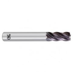 1 x 1 x 1-1/2 x 4 4Fl .125 C/R Carbide End Mill - EXO - Exact Tool & Supply