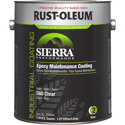 S60 Epoxy Satin Clear Sierra - Exact Tool & Supply