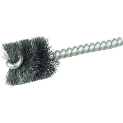 1″ Diameter - Steel Wire Tube Brush - Exact Tool & Supply