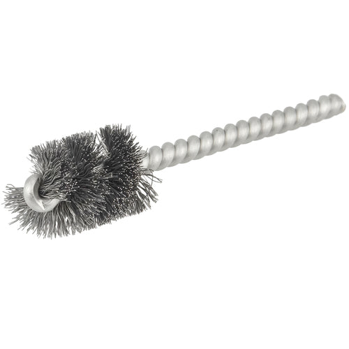 13/16″ Diameter - Steel Wire Tube Brush - Exact Tool & Supply
