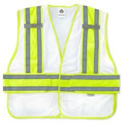8240HL-NC M/L WHT EXPANDABLE VEST - Exact Tool & Supply