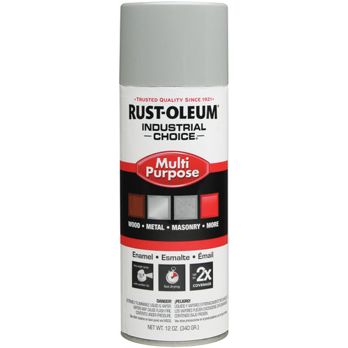 1600 Multi-Purpose ANSI 70 Light Gray Spray Paint - Exact Tool & Supply