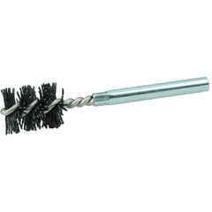7/8″ Diameter - Power Tube Brush - 0.026″/120 Grit - Exact Tool & Supply