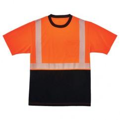 8280BK 4XL ORG/BLK PERF T-SHIRT - Exact Tool & Supply