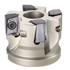 Heli Do Indexable Face Mill-10" Dia; 2.5" Bore Dia - Exact Tool & Supply