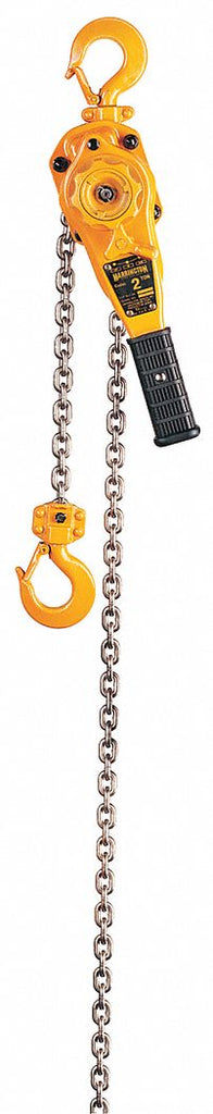 Lever Chain Hoist, 4000 lb. Load Capacity, 15 ft. Hoist Lift, 1-7/16" Hook Opening