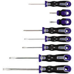 8 Pc. Combination Screwdriver Set #24006A - Exact Tool & Supply