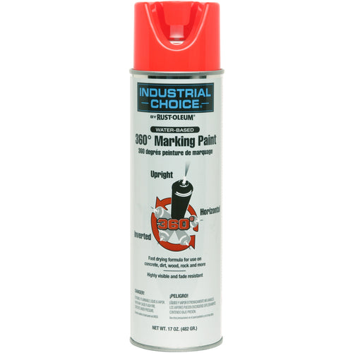 360 Marking Paint Fluorescent Red Spray Paint - Exact Tool & Supply