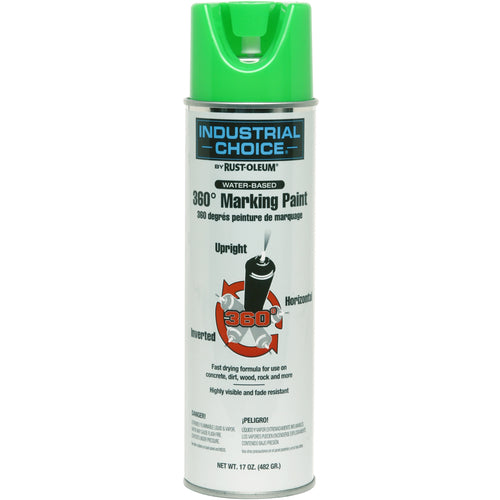360 Marking Paint Fluorescent Green Spray Paint - Exact Tool & Supply