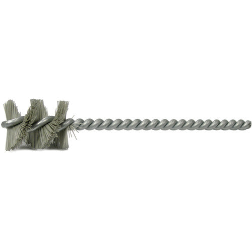 .640″ Nylox Micro Abrasive Tube Brush, 600 AO, 1″ Brush Length - Exact Tool & Supply