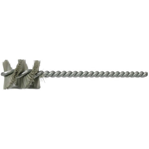 .890″ Nylox Micro Abrasive Tube Brush, 600 AO, 1″ Brush Length - Exact Tool & Supply