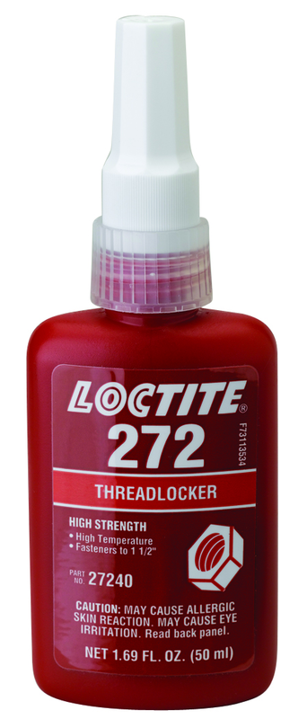 HAZ57 50ML HI TEMP THREAD LOCKR RED - Exact Tool & Supply