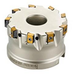 90° Arbor Mnt Face Mill- T490FLND2.00-5.75-R-13; 2"Dia - Exact Tool & Supply
