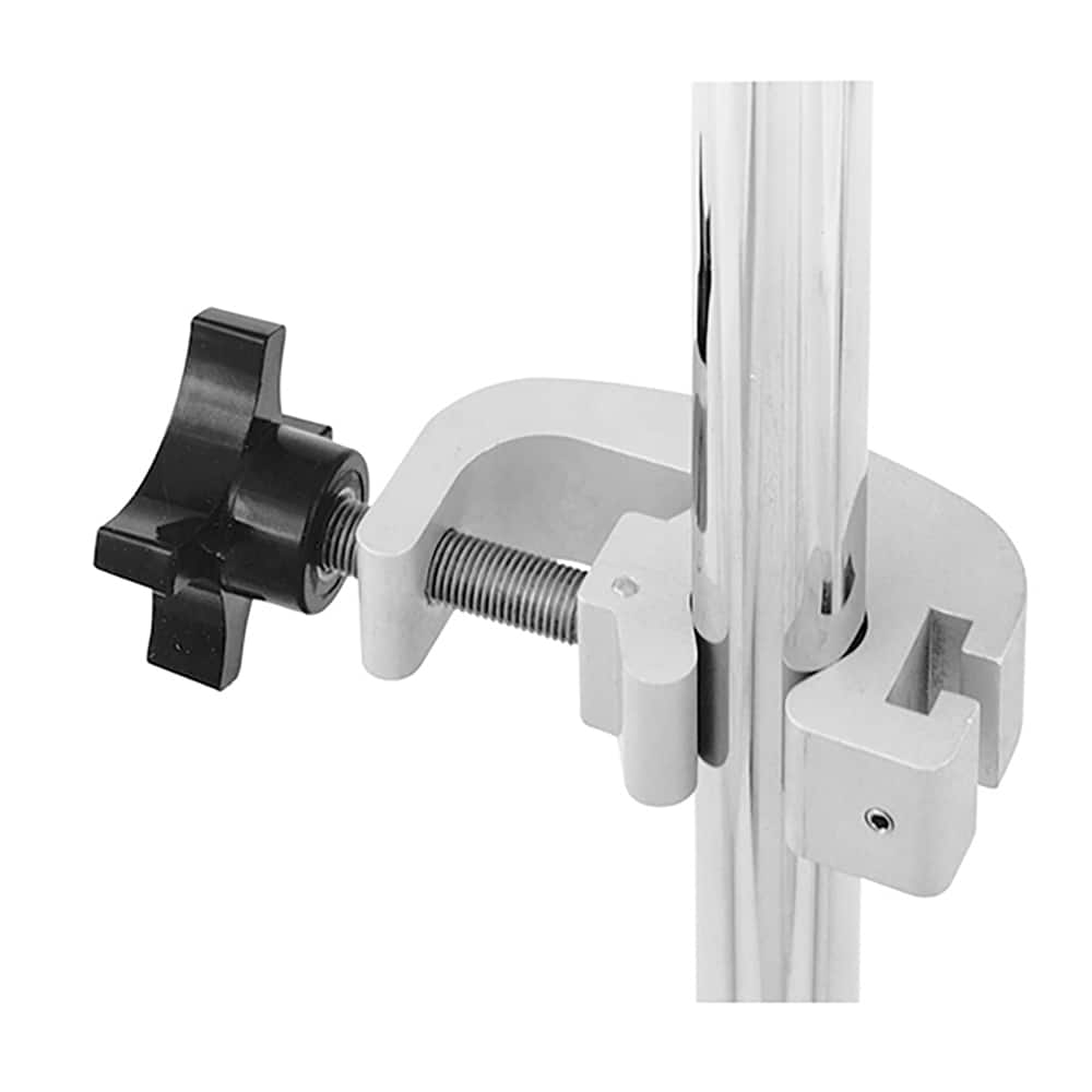Lakeside - Emergency Preparedness Supplies; Type: Universal Clamp for IV Stand ; Contents/Features: Attaches To IV Poles Up To 1-1/2" Diameter; Mount Other Accessories; Set-Screw Locks The Accessory In Place - Exact Tool & Supply