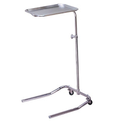 Lakeside - Emergency Preparedness Supplies; Type: Mayo Stand ; Contents/Features: Stainless Steel Tray is Removable For Sanitation; Tray Height is Adjustable (34" to 53") With Convenient Twist Knob on Upright; Tray is 19-1/4" x 12-1/2"; ?'California' Sty - Exact Tool & Supply