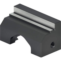 Schunk - Vise Jaws; Jaw Shape: Double Step ; Jaw Width (mm): 45.00 ; Jaw Width (Inch): 2 ; Jaw Width (Decimal Inch): 2 ; Jaw Height (mm): 24.00 ; Jaw Height (Inch): 1 - Exact Tool & Supply