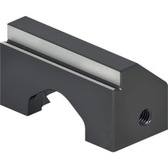 Schunk - Vise Jaws; Jaw Shape: Step ; Jaw Width (mm): 45.00 ; Jaw Width (Inch): 2 ; Jaw Width (Decimal Inch): 2 ; Jaw Height (mm): 24.00 ; Jaw Height (Inch): 1 - Exact Tool & Supply