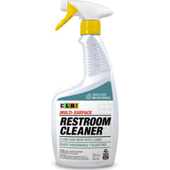 CLR Pro - Bathroom, Tile & Toilet Bowl Cleaners; Type: Bathroom Cleaner ; Application: Restrooms; Water Closets; Bathrooms; Rest Stop; Locker Rooms; Schools; Universities; Cafeterias ; Form: Liquid; Liquid Concentrate; Spray ; Container Size: 32 oz ; Con - Exact Tool & Supply