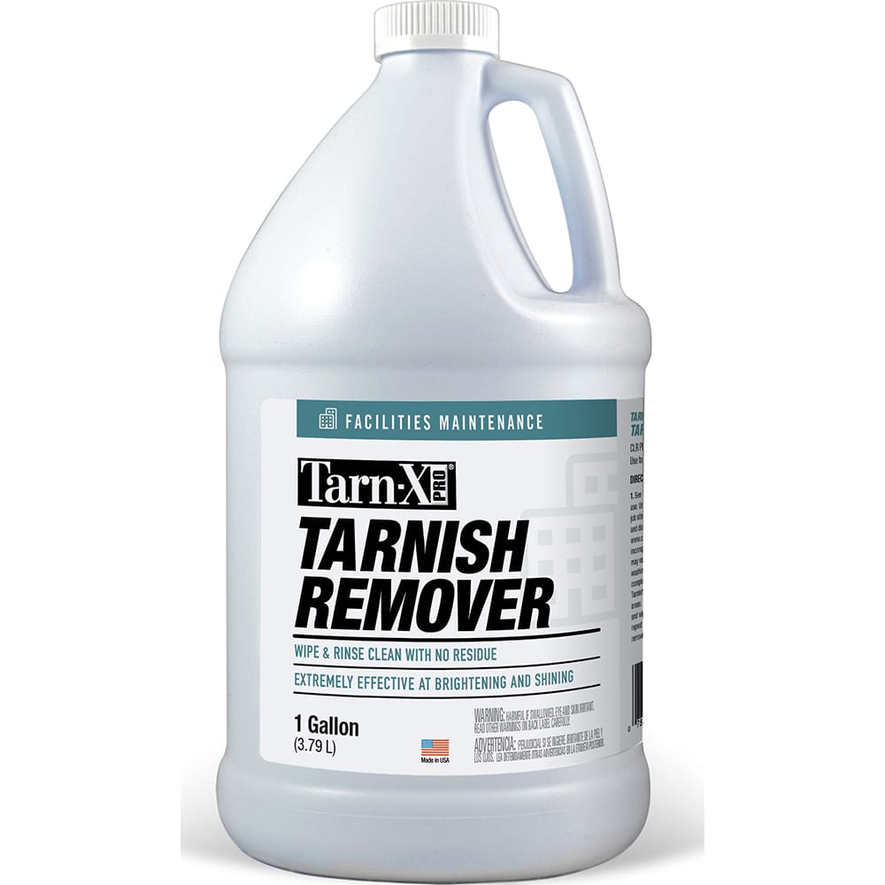 Tarn-X PRO - Metal, Stone & Furniture Polishes & Cleaners; Type: Tarnish Remover ; Form: Liquid ; Container Size (fl. oz.): 16 ; Container Size (Gal.): 1.00 ; Container Size (Qt.): 0.480 ; Container Size (kg): 0 - Exact Tool & Supply