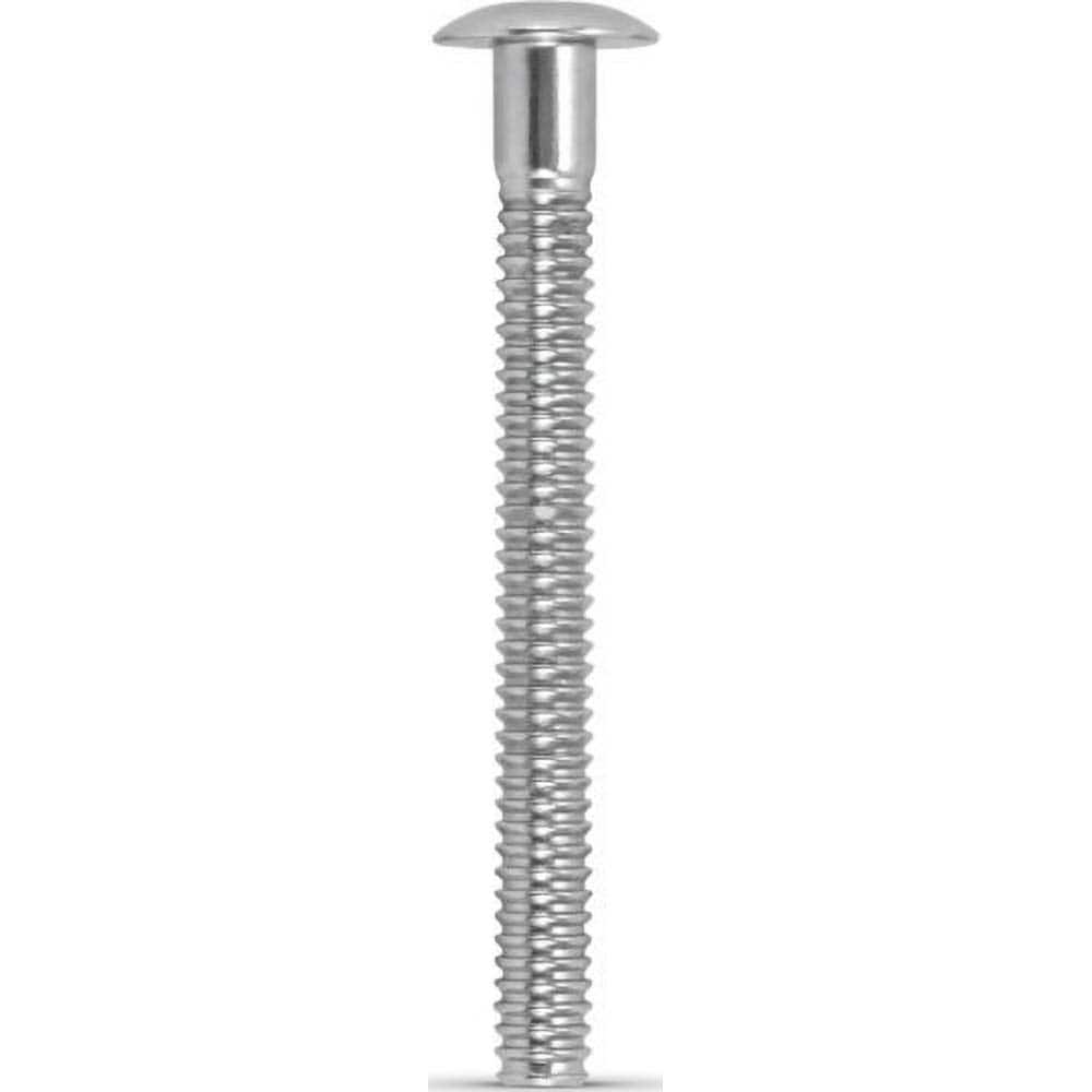 RivetKing - Anchor Accessories; Type: Lock Bolt Collar ; For Use With: Threaded Rod Anchor ; Size: 1/4 ; Material: Steel - Exact Tool & Supply