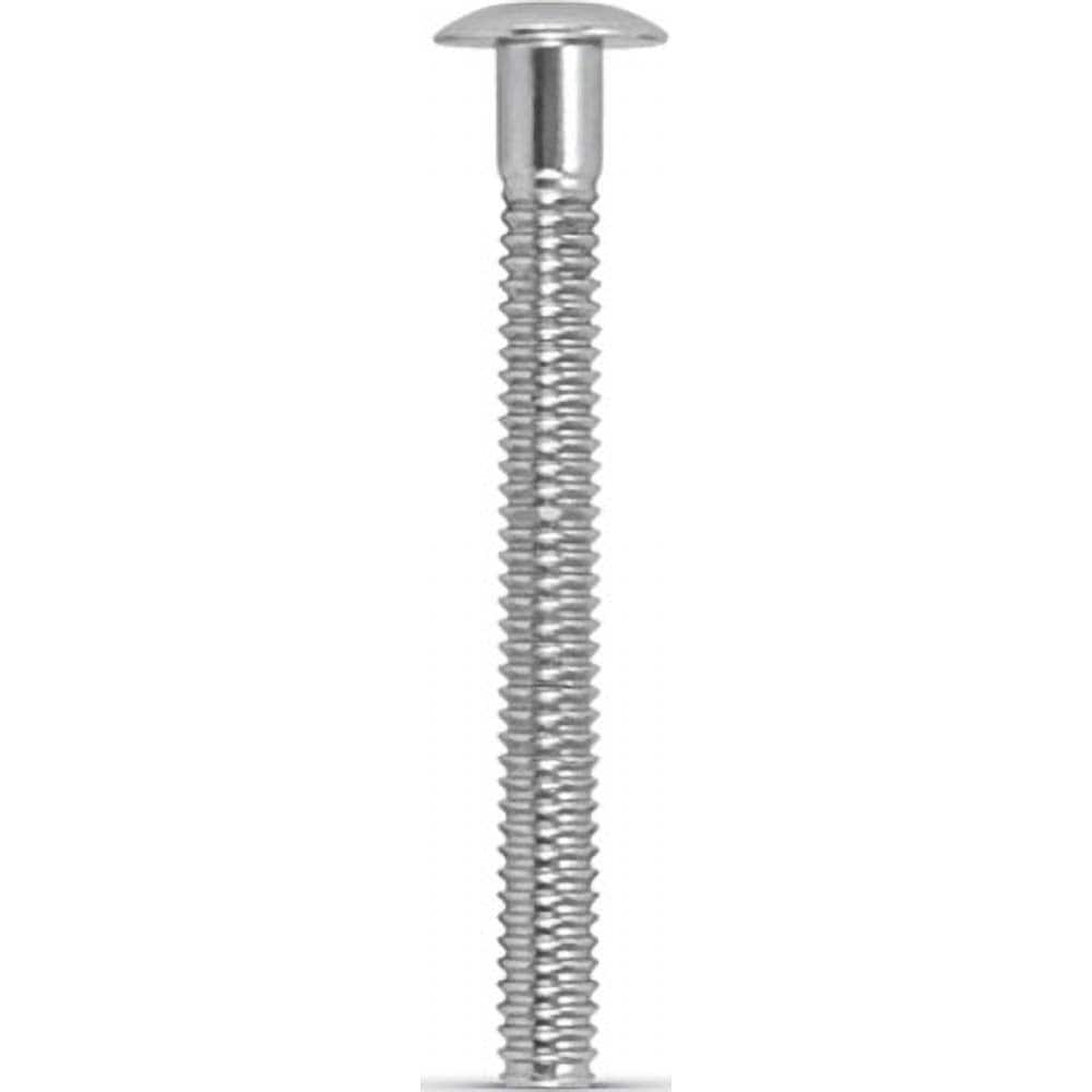 RivetKing - Anchor Accessories; Type: Lock Bolt Collar ; For Use With: Threaded Rod Anchor ; Size: 1/4 ; Material: Steel - Exact Tool & Supply