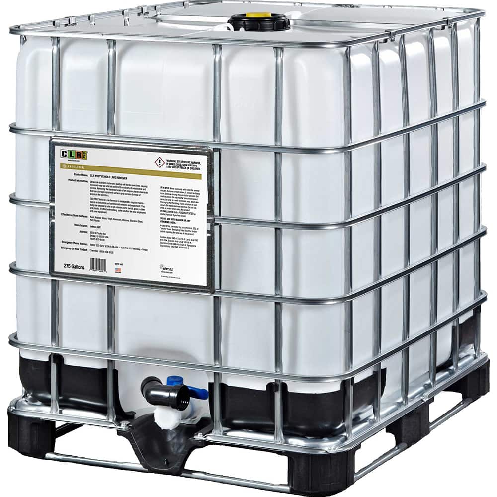 CLR Pro - Automotive Cleaners & Degreaser; Type: Non-Chlorinated Cleaner; Windshield Washer ; Container Size: 275 Gal ; Container Type: Tote ; Flammability: Non-Flammable ; Composition: Non-Chlorinated; Nonchlorinated; Ultra Low-VOC Non-Chlorinated ; Net - Exact Tool & Supply