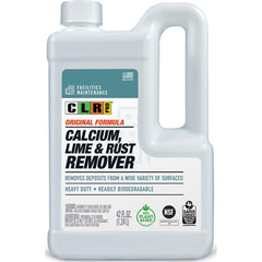 CLR Pro - All-Purpose Cleaners & Degreasers; Type: Calcium, Lime & Rust Remover; Cleaner/Degreaser ; Container Type: Spray Bottle ; Container Size: 42.5 oz ; Scent: Acidic; Slight ; Form: Liquid ; Material Application: Automotive; Bathrooms; Brass; Brick - Exact Tool & Supply
