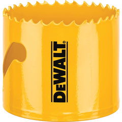 DeWALT - Hole Saws; Saw Diameter (Inch): 2-1/4 ; Cutting Depth (Inch): 1-3/4 ; Saw Material: Bi-Metal ; Cutting Edge Style: Toothed Edge ; Material Application: Metal; Plastic; Wood - Exact Tool & Supply