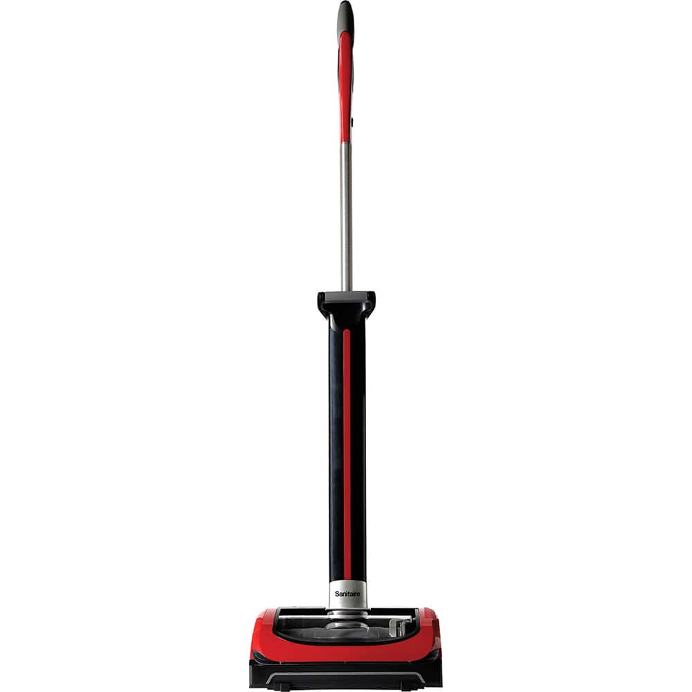 Sanitaire - Upright Vacuum Cleaners; Type: Cordless; Upright ; Cleaning Width (Inch): 12 ; Bagless: Yes ; Cordless: Yes ; Cord Length (Feet): 0.00 ; Amperage Rating: 8.0000 - Exact Tool & Supply