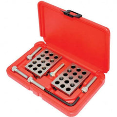 SPI - 0.0001 Squareness Per", Tool Steel, 1-2-3 Block Kit - Exact Tool & Supply