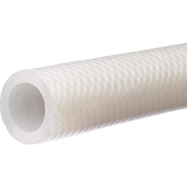 Value Collection - 3/8" ID x 11/16" OD, 100' Long, Silicone Reinforced (3A) Tube - Clear, 215 Max psi, -100 to 440°F - Exact Tool & Supply