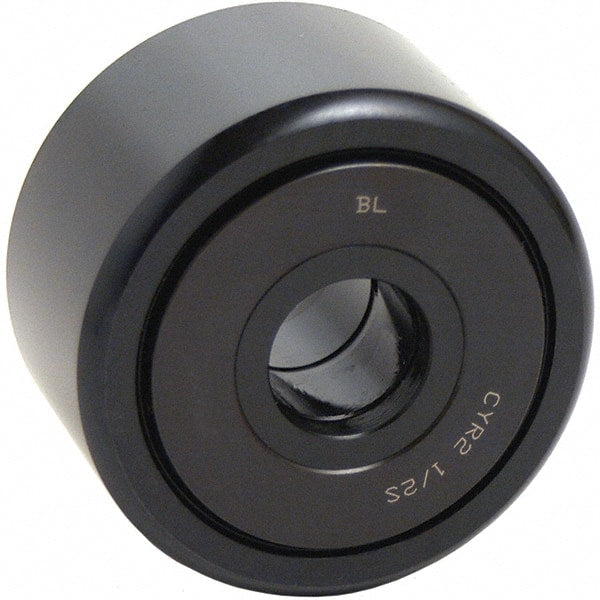 Tritan - Cam Follower Yokes; Type: Crowned Sealed Yoke Roller ; Bore: 0.625 (Decimal Inch); Roller Diameter (Inch): 2-1/4 ; Roller Width (Decimal Inch): 1.2500 ; Dynamic Load Capacity (Lb.): 8,250 ; Material: Steel - Exact Tool & Supply