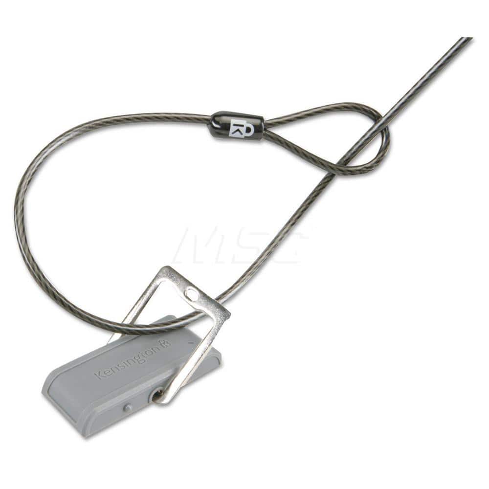 ACCO - Office Machine Supplies & Accessories; Office Machine/Equipment Accessory Type: Cable Anchor ; For Use With: Laptops ; Color: Gray; White - Exact Tool & Supply