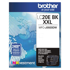Brother - Office Machine Supplies & Accessories; Office Machine/Equipment Accessory Type: Ink Cartridge ; For Use With: MFC-J5920DW; MFC-J775DW; MFC-J775DW XL; MFC-J985DW; MFC-J985DW XL ; Color: Black - Exact Tool & Supply