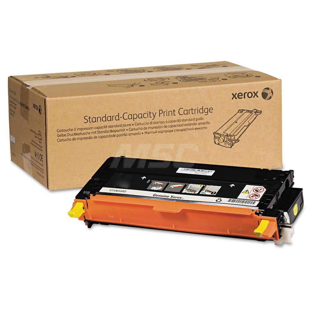 Xerox - Office Machine Supplies & Accessories; Office Machine/Equipment Accessory Type: Toner Cartridge ; For Use With: Phaser 6280 ; Color: Yellow - Exact Tool & Supply