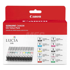Canon - Office Machine Supplies & Accessories; Office Machine/Equipment Accessory Type: Ink ; For Use With: PIXMA Pro9500 Mark II ; Color: Cyan; Gray; Green; Magenta; Matte Black; Photo Black; Photo Cyan; Photo Magenta; Red; Yellow - Exact Tool & Supply