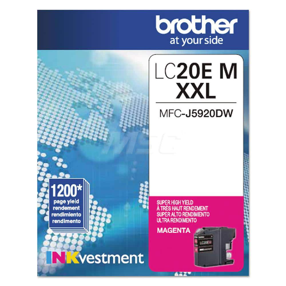 Brother - Office Machine Supplies & Accessories; Office Machine/Equipment Accessory Type: Ink Cartridge ; For Use With: MFC-J5920DW; MFC-J775DW; MFC-J775DW XL; MFC-J985DW; MFC-J985DW XL ; Color: Magenta - Exact Tool & Supply