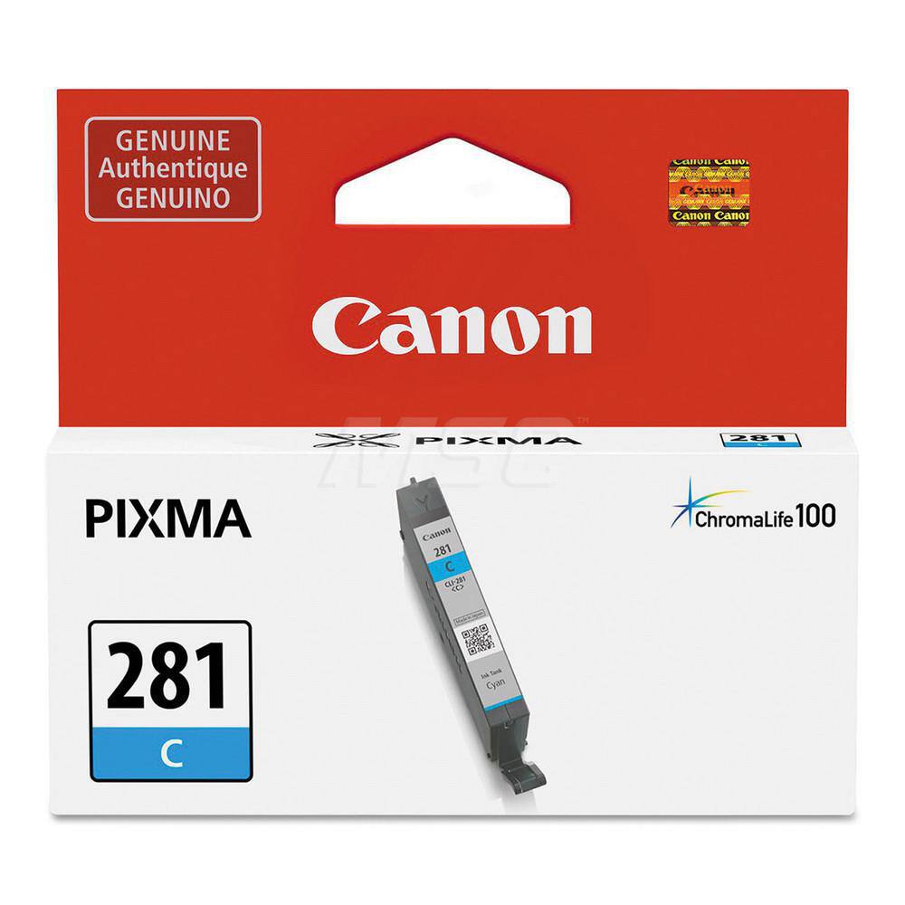 Canon - Office Machine Supplies & Accessories; Office Machine/Equipment Accessory Type: Ink ; For Use With: PIXMA TS9120 Gray Wireless Inkjet All-In-One Home Printer; TS6220 White Wireless Inkjet All-In-One Home Printer; TS8320 Black Inkjet All-In-One Ho - Exact Tool & Supply