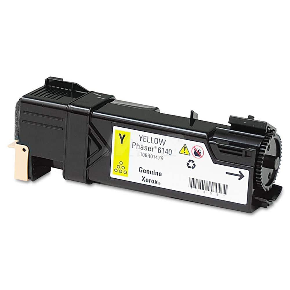 Xerox - Office Machine Supplies & Accessories; Office Machine/Equipment Accessory Type: Toner Cartridge ; For Use With: Phaser 6140 ; Color: Yellow - Exact Tool & Supply