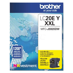 Brother - Office Machine Supplies & Accessories; Office Machine/Equipment Accessory Type: Ink Cartridge ; For Use With: MFC-J5920DW; MFC-J775DW; MFC-J775DW XL; MFC-J985DW; MFC-J985DW XL ; Color: Yellow - Exact Tool & Supply