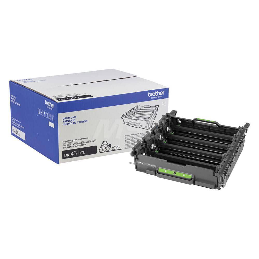 Brother - Office Machine Supplies & Accessories; Office Machine/Equipment Accessory Type: Drum Unit ; For Use With: HL-L8260CDW; HL-L8360CDW; HL-L8360CDWT; MFC-L8610CDW; MFC-L8895CDW; MFC-L8900CDW ; Color: Black - Exact Tool & Supply