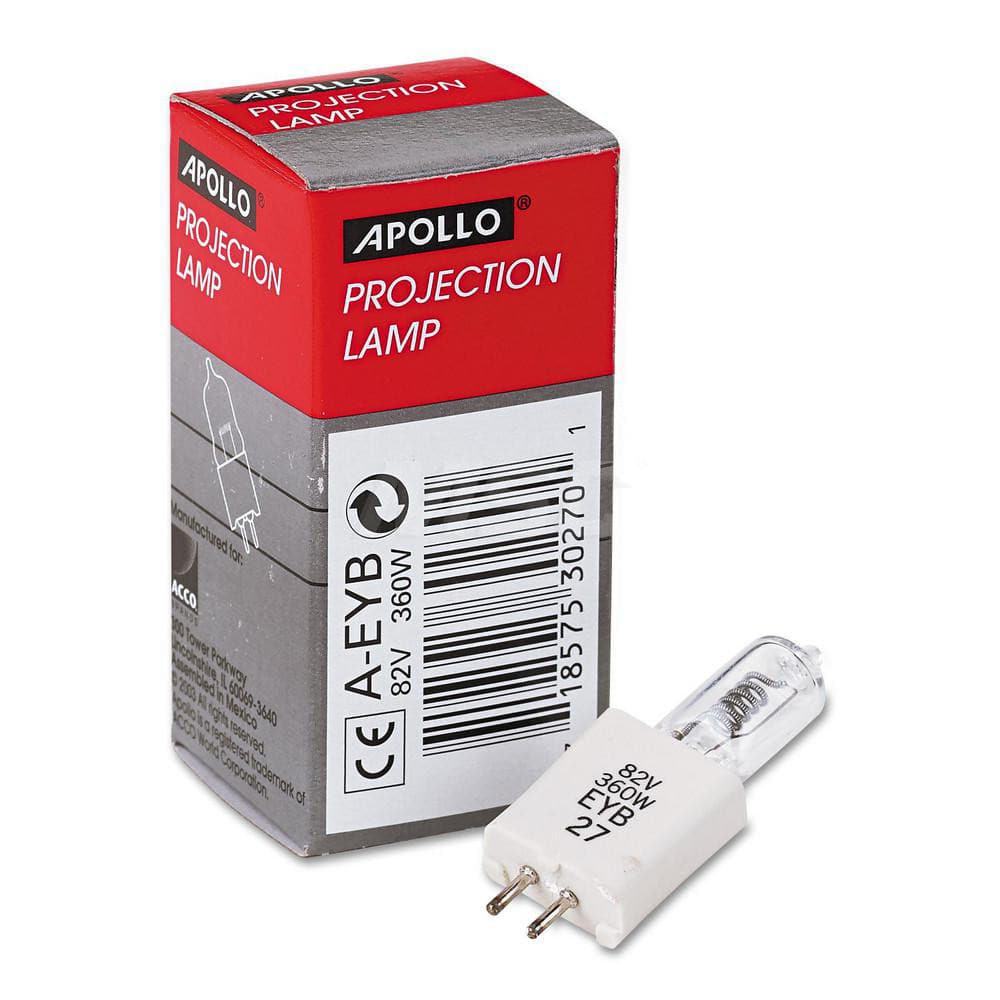 ACCO - Office Machine Supplies & Accessories; Office Machine/Equipment Accessory Type: Projector Lamp ; For Use With: 3M 4407; 4410; Buhl 9014ED; 9014EDC; Compatible with Apollo 3000; 3004; AI-1004; AI-1005; Horizon (15000); Horizon 2 (16000); Ventura (4 - Exact Tool & Supply