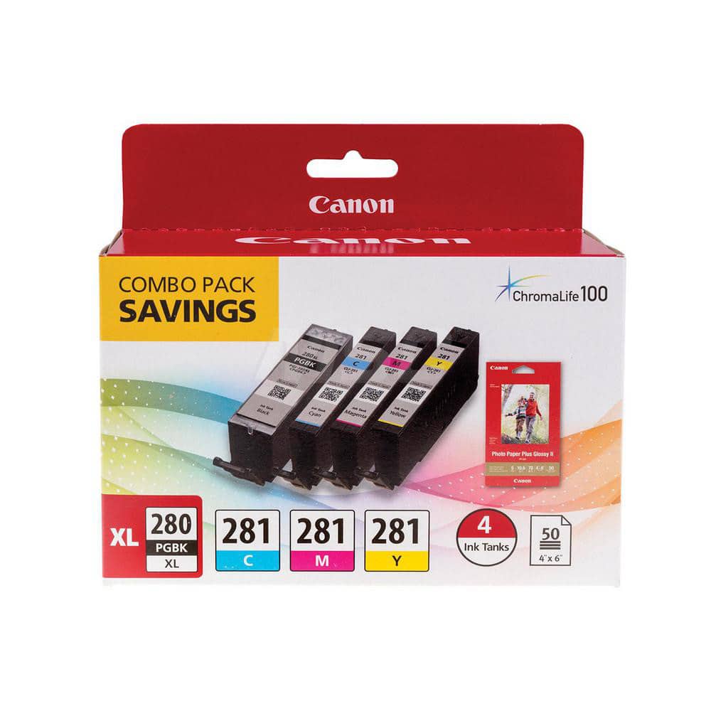 Canon - Office Machine Supplies & Accessories; Office Machine/Equipment Accessory Type: Ink ; For Use With: PIXMA TS9120 Gray Wireless; PIXMA TS6220 White Wireless; PIXMA TS8320 Black; PIXMA TS8120 Black Wireless; PIXMA TS9120 Gold Wireless; PIXMA TS8320 - Exact Tool & Supply