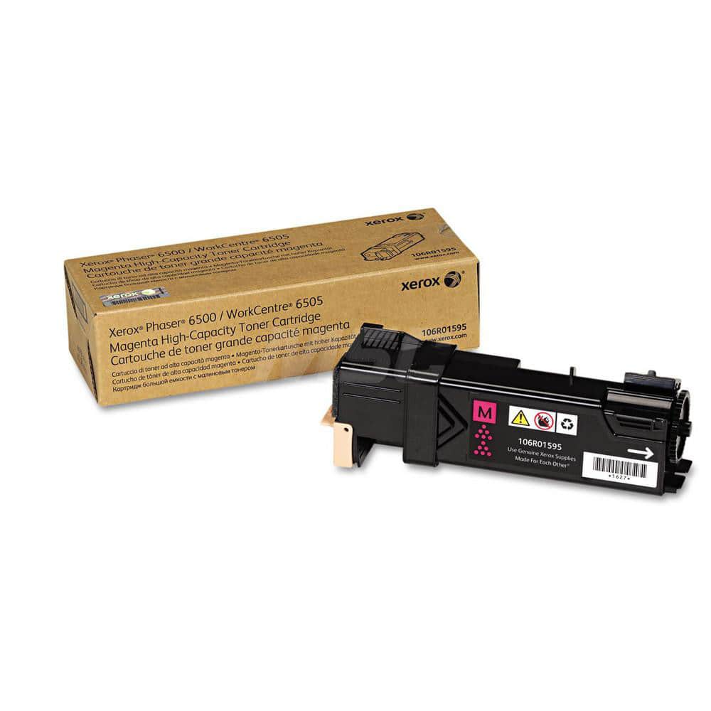 Xerox - Office Machine Supplies & Accessories; Office Machine/Equipment Accessory Type: Toner Cartridge ; For Use With: Phaser 6500; WorkCentre 6505 ; Color: Magenta - Exact Tool & Supply