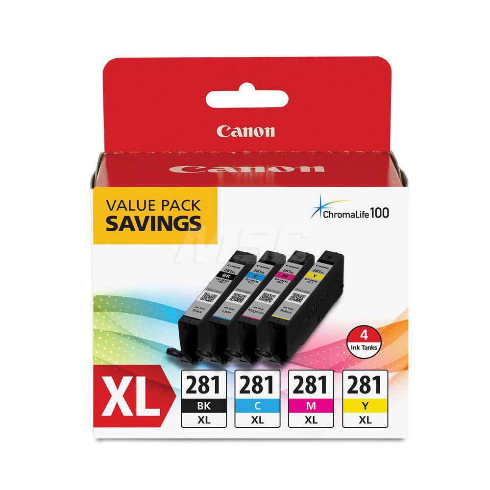 Canon - Office Machine Supplies & Accessories; Office Machine/Equipment Accessory Type: Ink ; For Use With: PIXMA TS9120 Gray Wireless; PIXMA TS6220 White Wireless; PIXMA TS8320 Black; PIXMA TS8120 Black Wireless; PIXMA TS9120 Gold Wireless; PIXMA TS8320 - Exact Tool & Supply