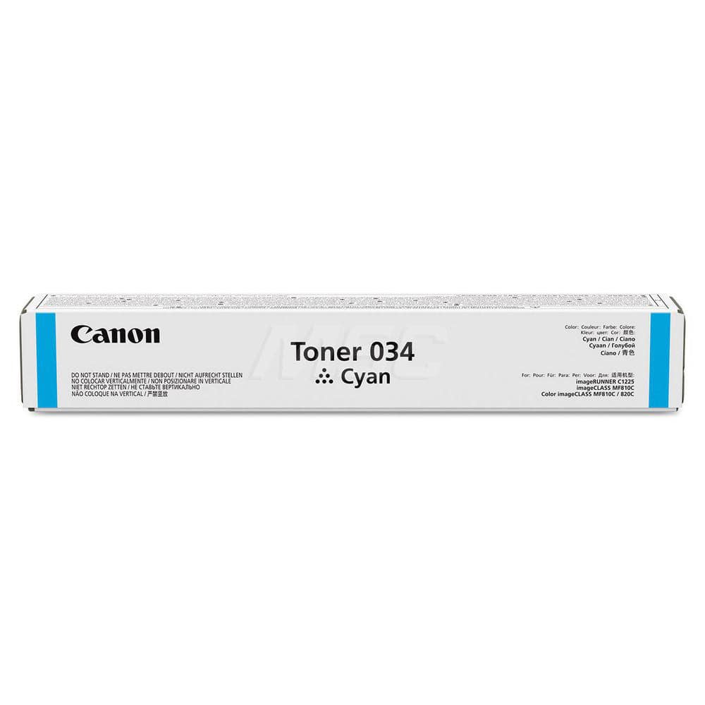 Canon - Office Machine Supplies & Accessories; Office Machine/Equipment Accessory Type: Toner Cartridge ; For Use With: Canon ImageCLASS MF810Cdn; MF820Cdn ; Color: Cyan - Exact Tool & Supply