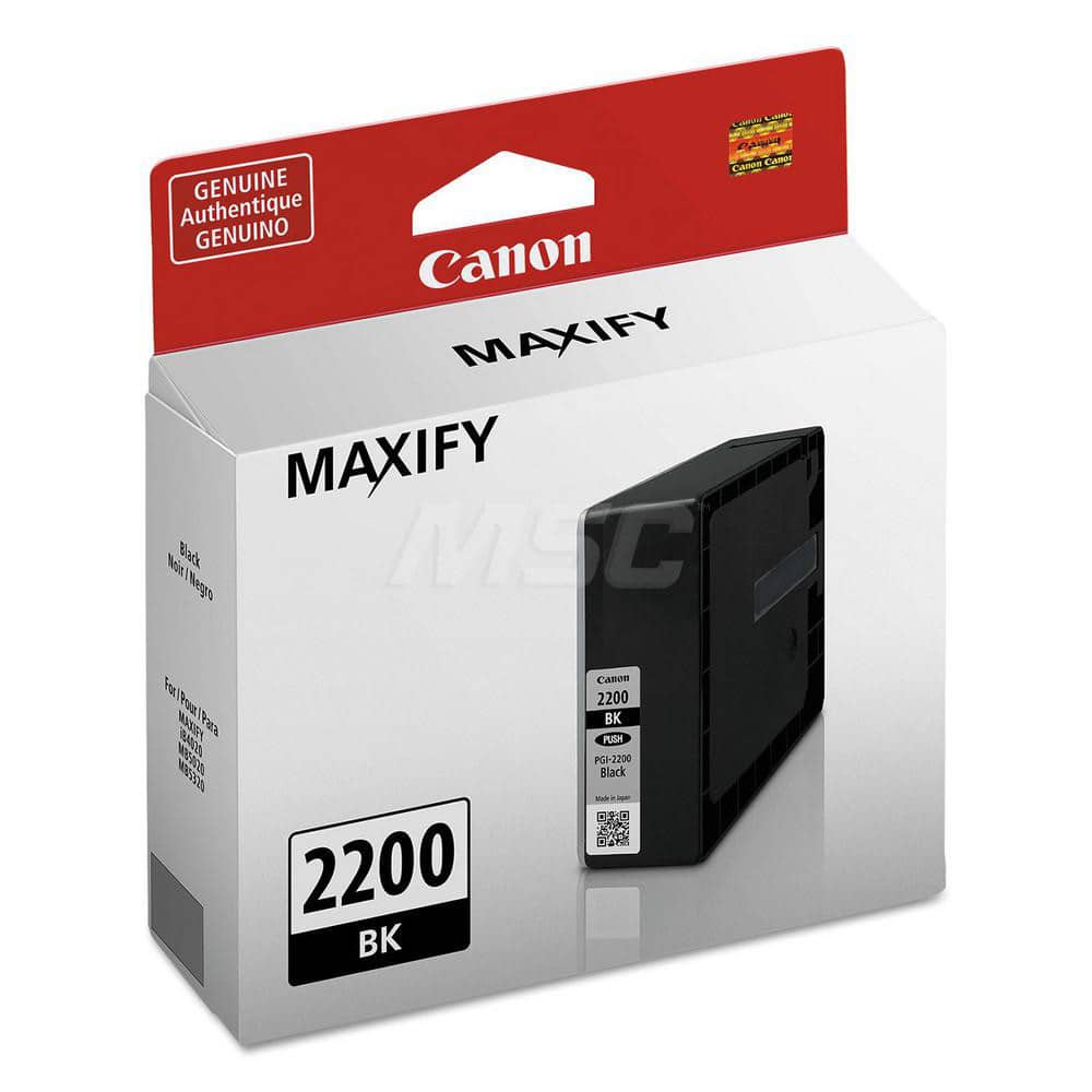 Canon - Office Machine Supplies & Accessories; Office Machine/Equipment Accessory Type: Ink ; For Use With: MAXIFY MB5320; iB4020; MB5020; PIXMA TS3120 Black Wireless ; Color: Black - Exact Tool & Supply