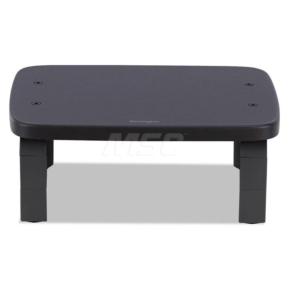 ACCO - Office Machine Supplies & Accessories; Office Machine/Equipment Accessory Type: Monitor Stand ; For Use With: Monitors ; Color: Black - Exact Tool & Supply